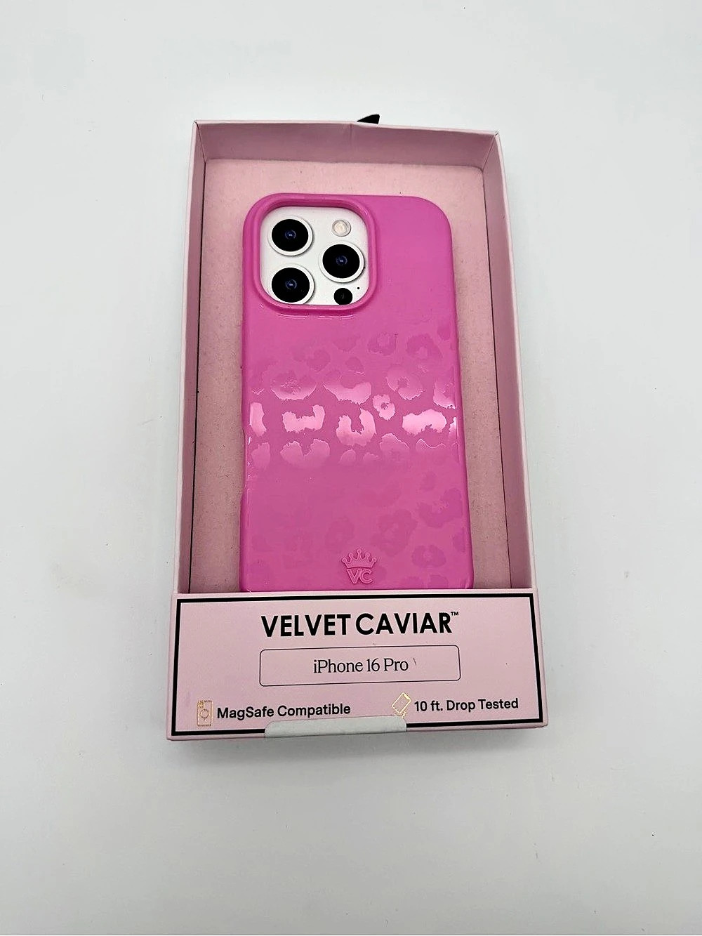 Velvet Caviar iPhone 16 Pro case Pink NWT